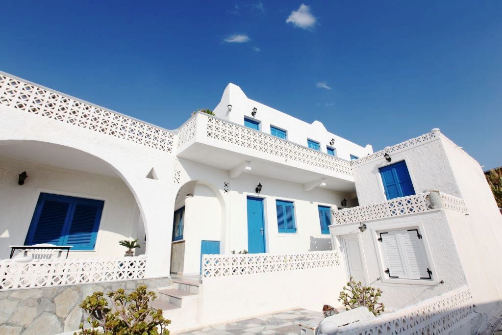 Mina Beach Agios Stefanos  Exteriör bild