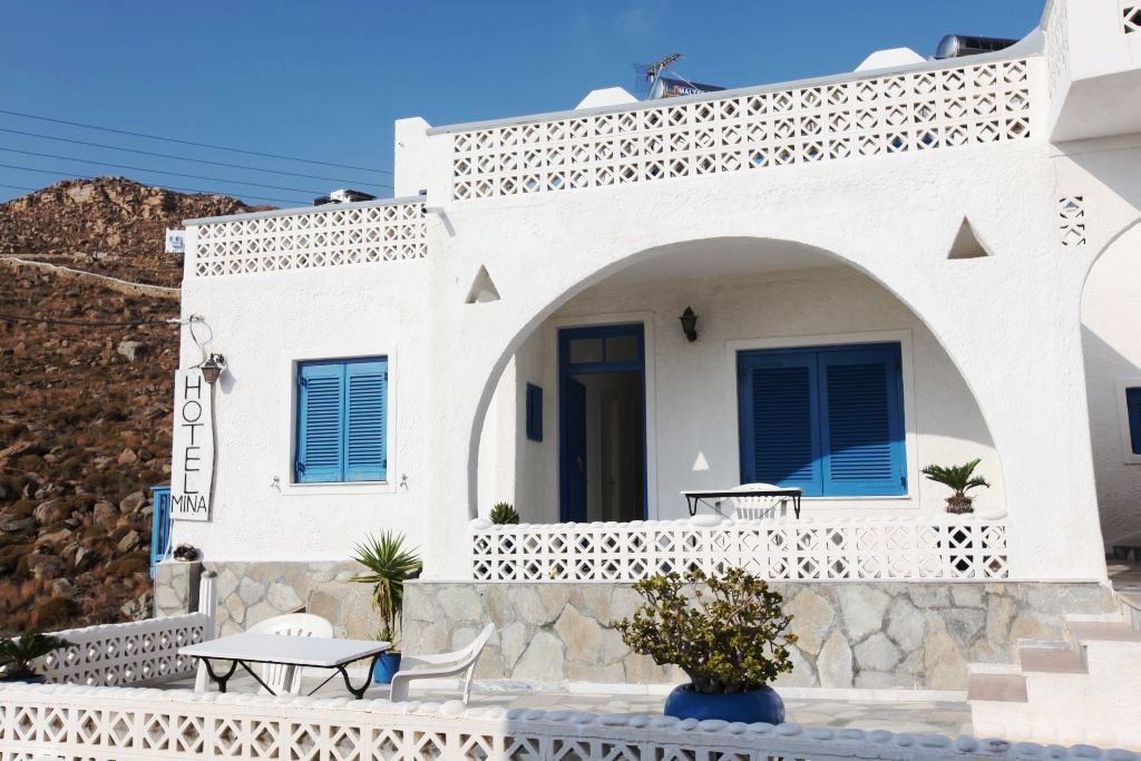 Mina Beach Agios Stefanos  Exteriör bild